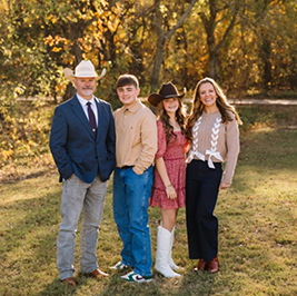 Dr. Moreland and her family